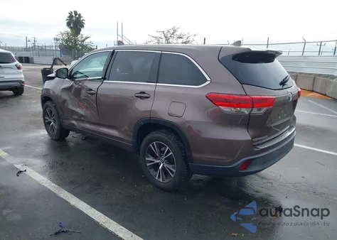 2017 Toyota Highlander Le Plus from USA, damaged, VIN 5TDZZRFH5HS218183